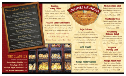 BGL (C5) CAFE MENU 12 `13