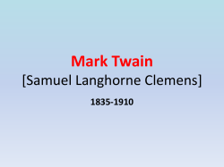 Mark Twain Official