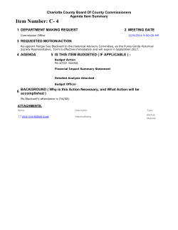 Item Number: C- 4 - Charlotte County Government