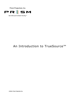 An Introduction to TrueSource