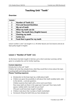 Teeth - PH Weingarten