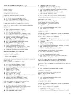 PDF of International Studies Emphasis