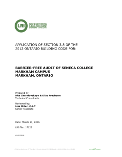 Markham Campus - Seneca College