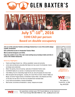 July 5 -10 , 2016 - YYZ Travel Group