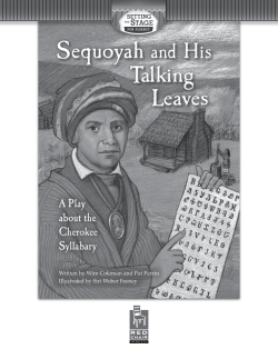 Sequoyah and His Talking Leaves