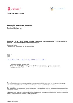 sovereignty over natural resources