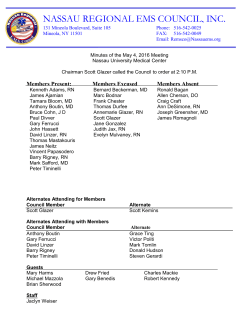 NASSAU REGIONAL EMS COUNCIL, INC.