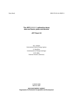 JEFF-3.1/-3.1.1 radioactive decay data and fission yields sub