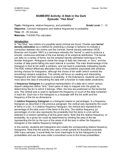 NUMB3RS Activity - TI Education