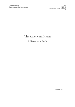 Open Access - Lund University Publications