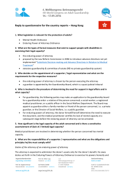 Hong Kong - International Guardianship Network