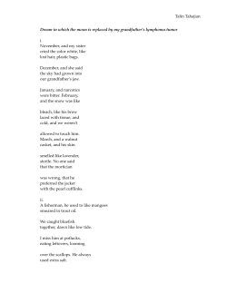 Talin Tahajian Dream in which the moon is replaced by my