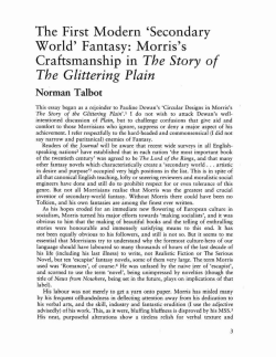 The Glittering Plain - William Morris Society
