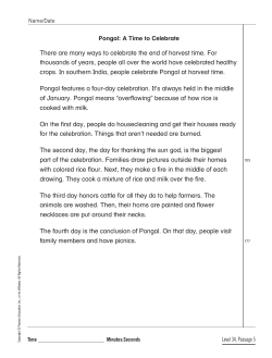 Level 34 Student Passage 5