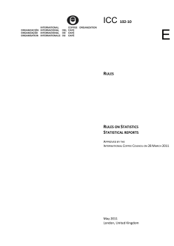 ICC 102-10 - International Coffee Organization