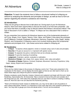 Lesson 3 - Hawthorn PTO