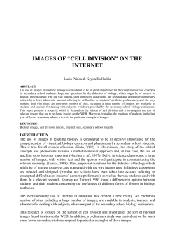 Images of cell division the Internet ΤΕΛΙΚΟ