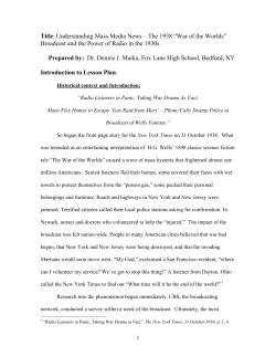 Understanding Mass Media News - The Rockefeller Archive Center