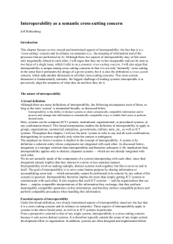 Interoperability