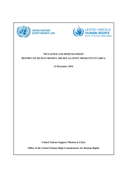 DETAINED AND DEHUMANISED