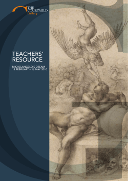 teachers` resource - Courtauld Institute of Art