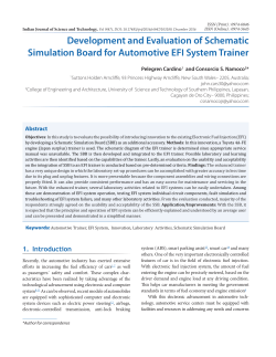 Development and Evaluation of Schematic Simulation Board for