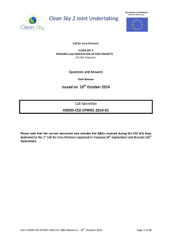 Clean Sky 2 - European Commission