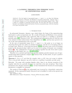 arXiv:math/0307371v4 [math.DS] 21 Dec 2005
