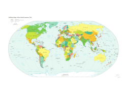 Political Map of the World, January 2011