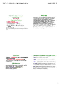 155S8.1-2_3 Basics of Hypothesis Testing