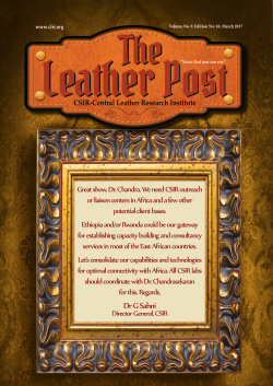 Leather Post - March 2017