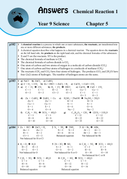 Answers - Dr Terry Dwyer National Curriculum mathematics and