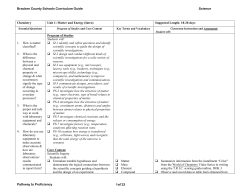 Essential Questions - Bracken County Schools