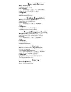 Community Services Religious Organizations Property Management