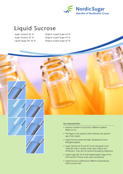 Liquid Sucrose