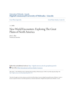 Exploring The Great Plains of North America