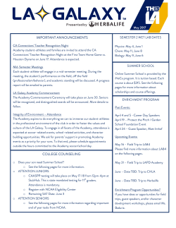 LA Galaxy Academy SCHOOL