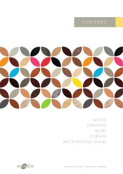 finishes - Arcadia Contract