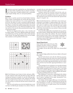 Puzzle Corner - MIT Technology Review