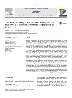 Does mentally simulated perspective play a functional role in the