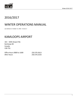 Ethan Frome - Kamloops Airport