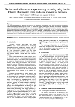 Electrochemical impedance spectroscopy modeling using the
