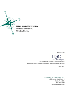 retail market overview frankford avenue