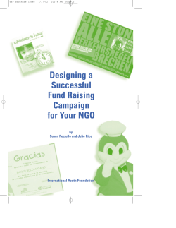 Designing a Successful Fundraising Campaign