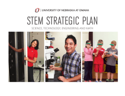 STEM Strategic Plan - University of Nebraska Omaha