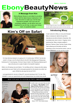 newsletter july 2015