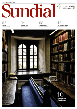 University Challenge - Corpus Christi College Oxford