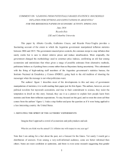 COMMENT ON &ldquo;LEARNING FROM POTENTIALLY-BIASED