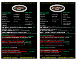 Beer List ONLINE