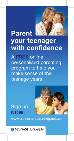 Parenting Flyer 99mm x 210mm Draft 4